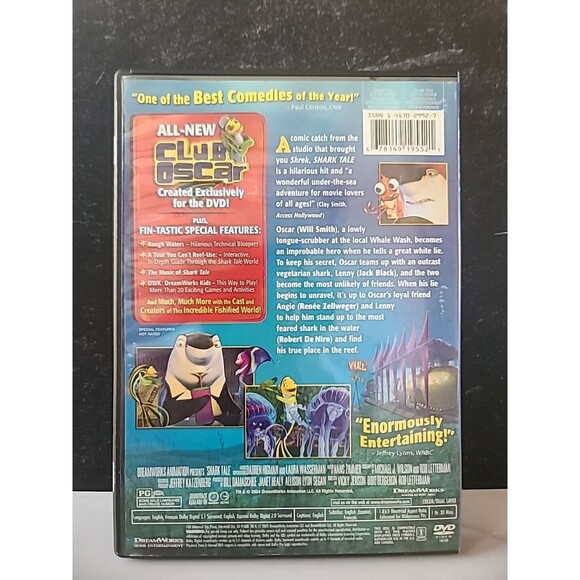 Shark Tale (DVD, 2004) - Picture 5 of 10
